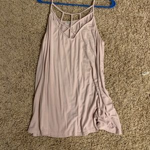 Pink tank top